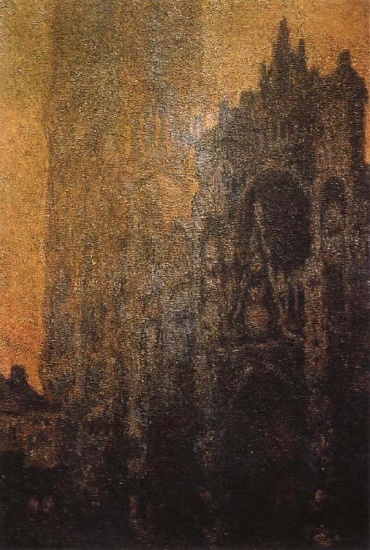 Claude Monet The Portal and the Tour d Albane at Dawn oil painting image